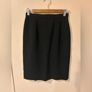 Jones New York Classic Black Pencil Skirt